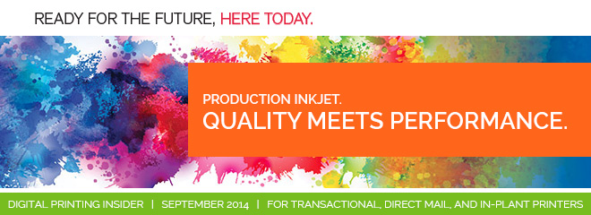 Canon Solutions America at Graph Expo 2014: Enabling Creativity with Advanced Inkjet Technology