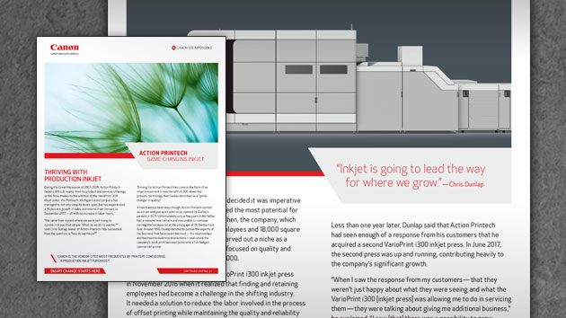 Action Printech: Thriving with Production Inkjet