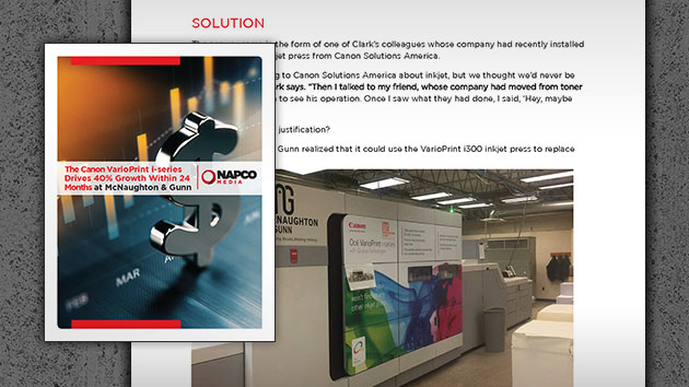 VarioPrint i-series Drives Growth for McNaughton & Gunn