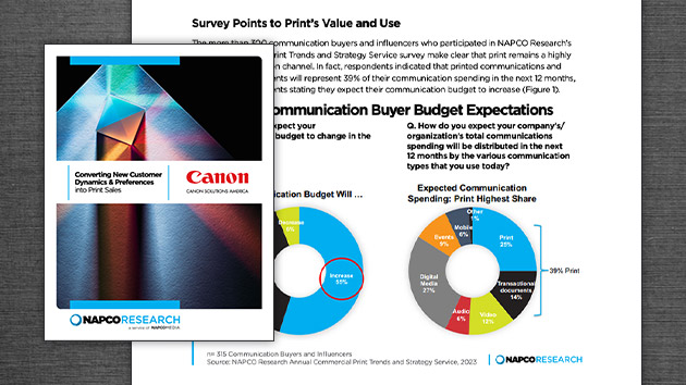 Converting New Customer Dynamics to Print Sales
