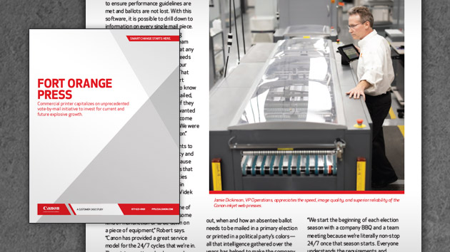 Customer Case Study: Fort Orange Press