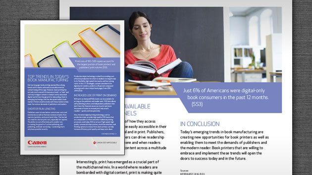 Top Trends in Today’s Book Manufacturing